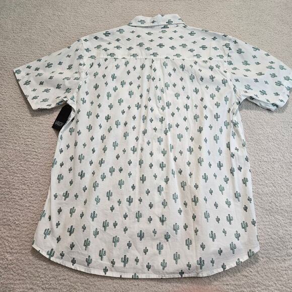 NWT Valor Collective Cactus Short Sleeve Casual Button-up Shirt Men's XXL - Picture 8 of 11